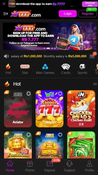 XF777 game app for Android users